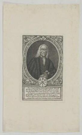 Bildnis des Tobias Michael Heer