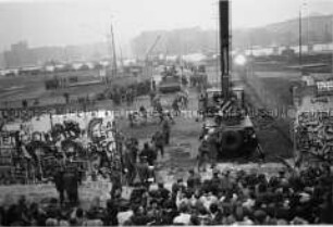 Öffnung der Berliner Mauer am Potsdamer Platz