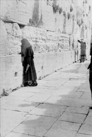 Reisefotos Orient. Jerusalem. An der Klagemauer