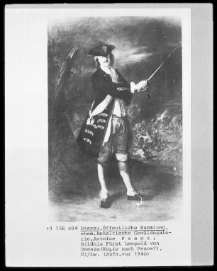 Bildnis Fürst Leopold von Dessau