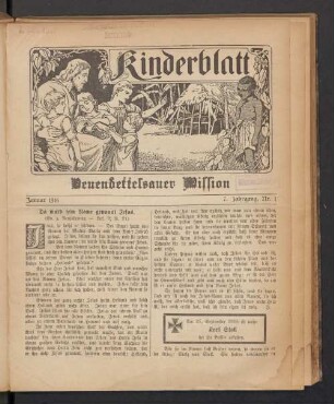 Nr. 1. Januar 1916