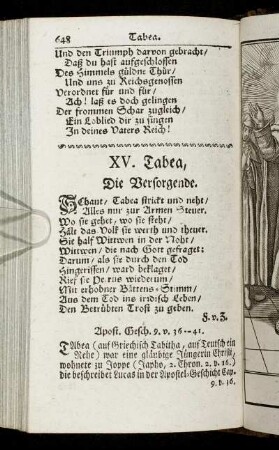 XV. Tabea, Die Versorgende.