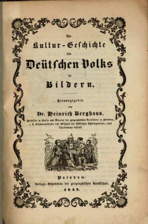 Kultur Geschichte des deutschen Volkes in Bildern, 1