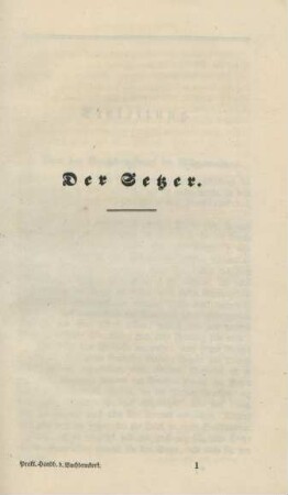 Der Setzer