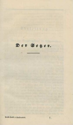 Der Setzer