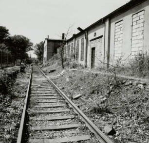 Dresden, Hellerauer Werkstätten, Anschlußbahngleis