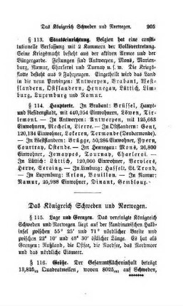 Das Königreich Schweden und Norwegen