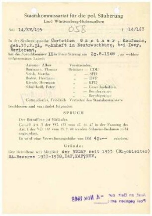 Gärtner, Christian