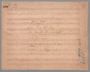 Nonett op. 139 - BSB Mus.ms. 4609 e-2 : 4hd. Klavierarrangement von Hoffnaass