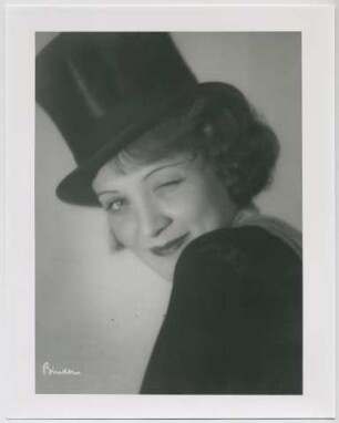 Marlene Dietrich (Berlin, 1929) (Archivtitel)