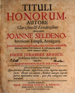 Tituli honorum