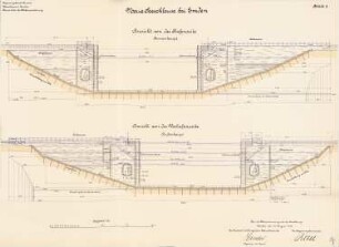 Neue Seeschleuse, Emden: Ansichten 1:200