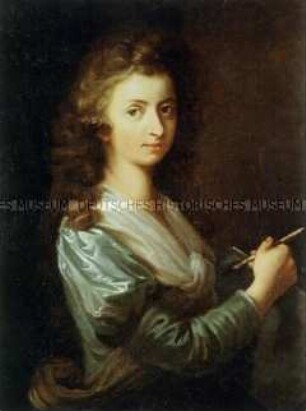 Bildnis einer Malerin, vermutlich Dorothea Stock (1760-1832)