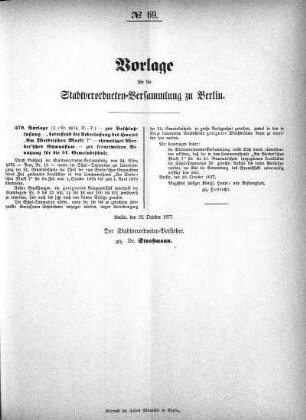No. 69, 22. Oktober 1877