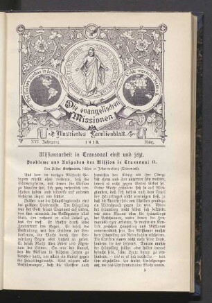 XVI. Jahrgang. 1910. März