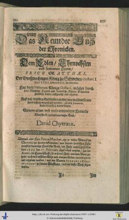 Das Neundte Buch.