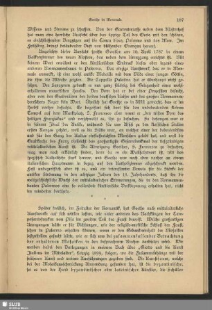 [Später freilich, im Zeitalter der Romantik]
