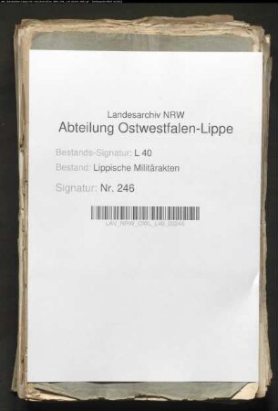 Durchreise, Bewirtung und Unterkunft hochmögender Herrschaften