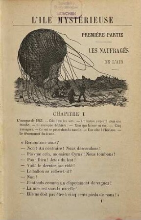 L'Ile mystérieuse, 1