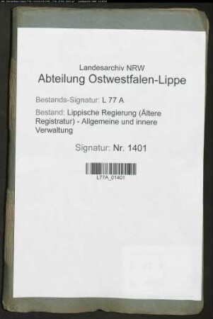 Veranschlagung und Etatentwurf Amtmann Röttekens für das Stift Cappel