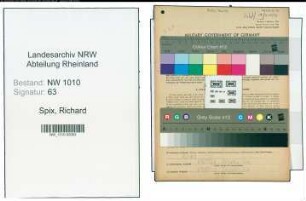 Entnazifizierung Richard Spix , geb. 31.08.1906 (Arzt)