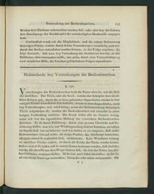 Heilmethode by Verrenkungen der Beckenknochen
