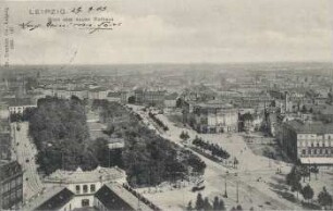 Leipzig: Blick vom neuen Rathaus