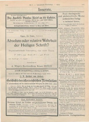 313-316 Werbung