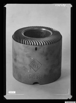 Senderöhre SRL 364 Kühlkörper, Foto 1961