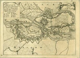 Brisach Ville Forte sur le Rhein capitale de la Province de Brisgow [...]