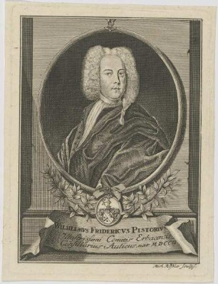 Bildnis des Wilhelmvs Fridericvs Pistorivs