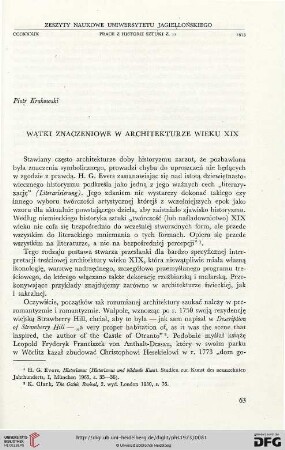 11: Wątki znaczeniowe w architekturze wieku XIX