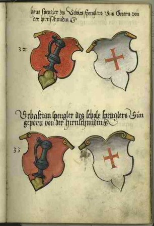 (32) Hans Spengler und (33) Sebastian Spengler