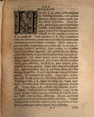 Teratologias fanaticorum de Christo examinabit