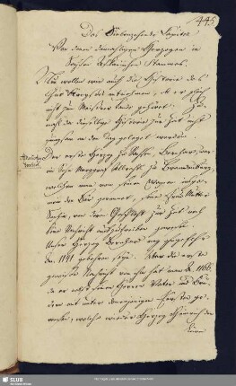 17. Capitel. Von denen damaligen Herzogen in Sachsen