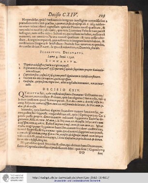 Decisio CXIV