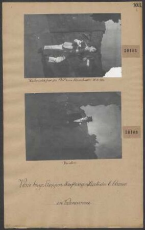 Weihnachtsfeier des Et.K.P. 6 am 23.12.1915 im Stadttheater