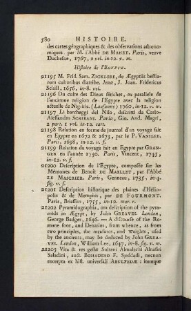 580-581, Histoire de l´Egypte