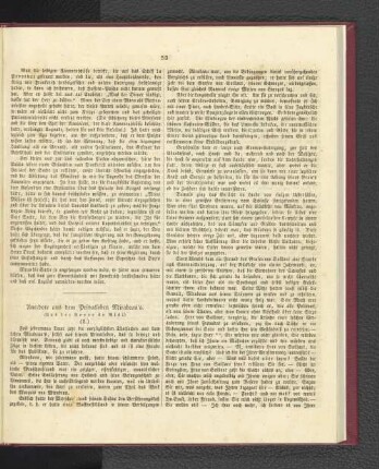 Anecdote aus dem Privatleben Mirabeau's.