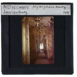 München, Schlossanlage Nymphenburg, Amalienburg : Innenansicht