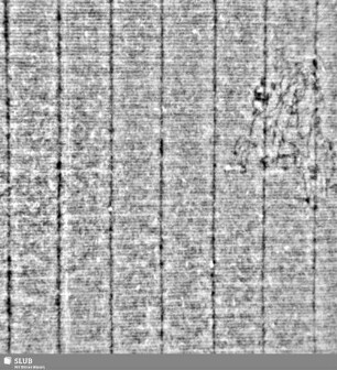 Reiter / NH = Bd.1 Vorsatzblatt (Falz)
