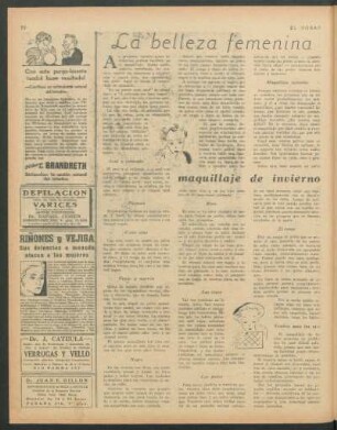 La belleza femenina : Maquillaje de invierno