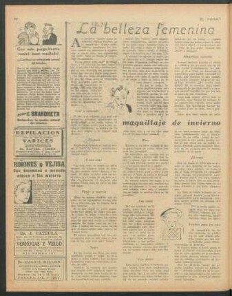 La belleza femenina : Maquillaje de invierno