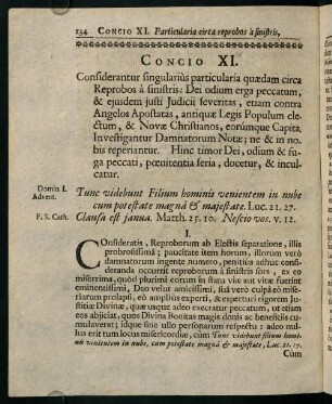 134-150, Concio XI.