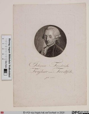 Bildnis Johann Friedrich Troeltsch (1790 Frhr. von)