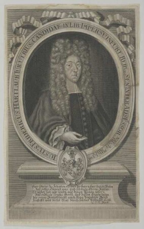 Bildnis des Iustus Fridericus Hartlaub