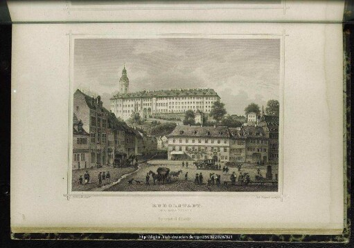 Rudolstadt. Der Markplatz