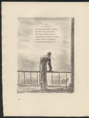 Faust auf dem Balkon