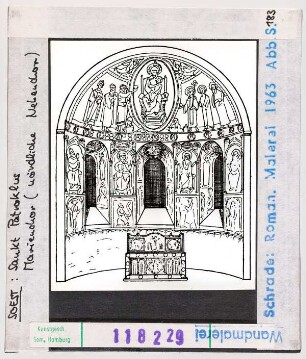 Soest: St. Patroklus (Sankt-Patrokli-Dom): Nördliches Seitenschiff, Apsis, System