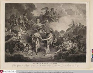 LE MARIAGE DE PSICHÉ ET L'AMOUR; [Hochzeit von Psyche und Amor]